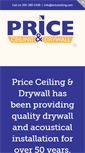 Mobile Screenshot of priceceiling.com